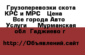 Грузоперевозки скота КРС и МРС › Цена ­ 45 - Все города Авто » Услуги   . Мурманская обл.,Гаджиево г.